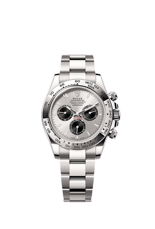 White Mother-of-Pearl Diamond-Set dial, Oyster bracelet