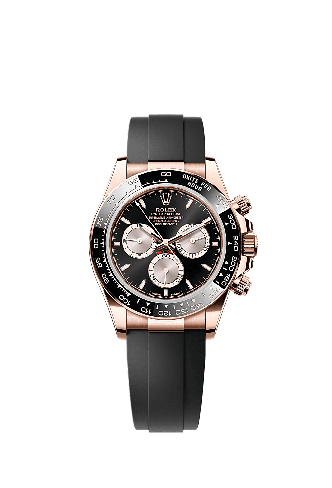 Bright Black dial, Oysterflex bracelet