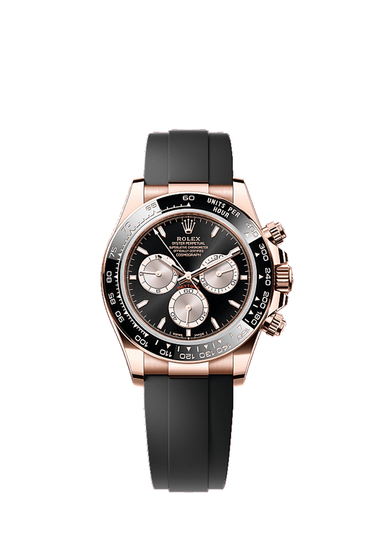 Bright Black dial, Oysterflex bracelet