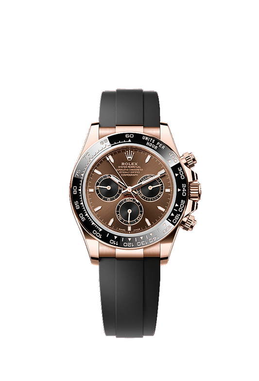 Chocolate dial, Oysterflex bracelet