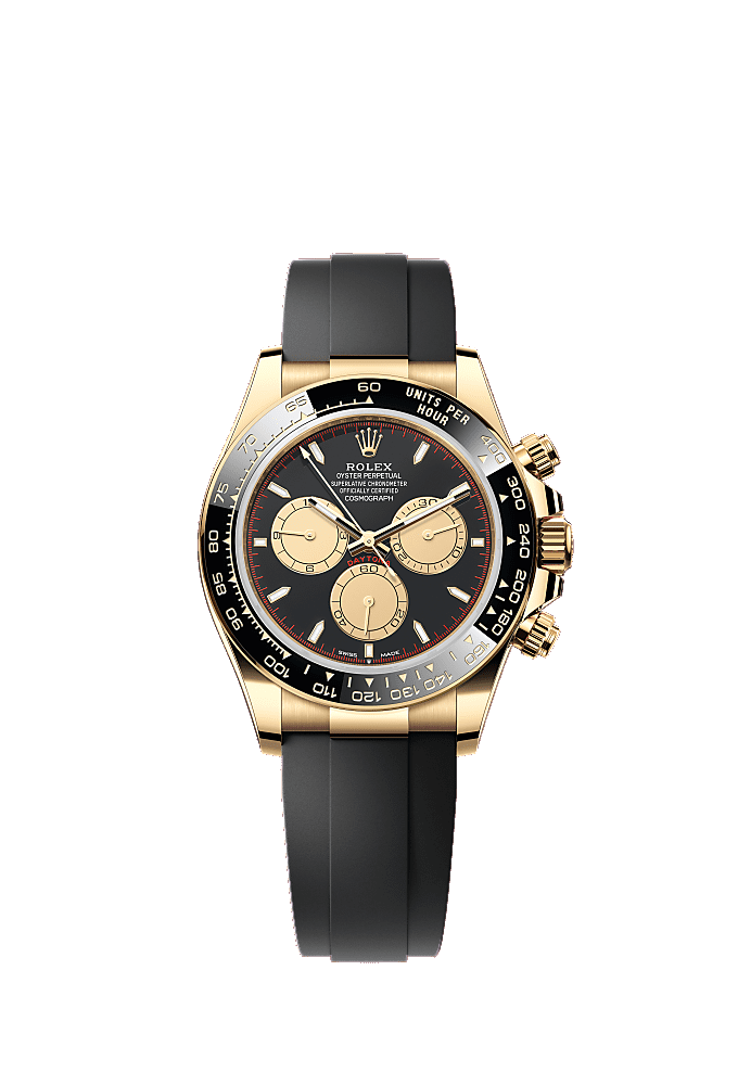 Bright Black dial, Oysterflex bracelet