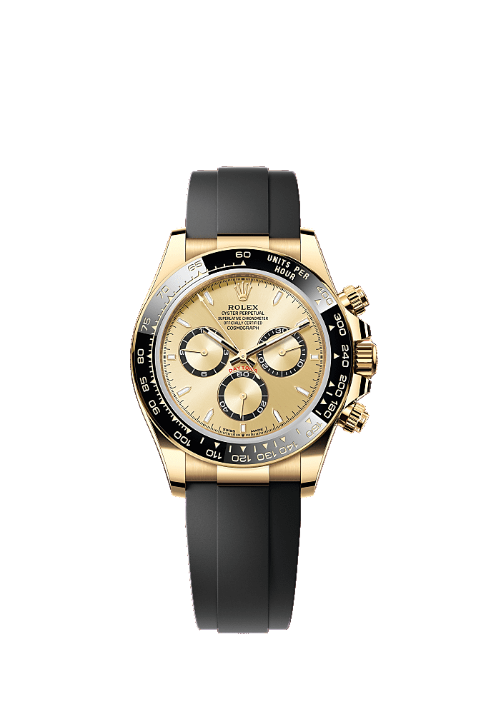 Champagne dial, Oysterflex bracelet