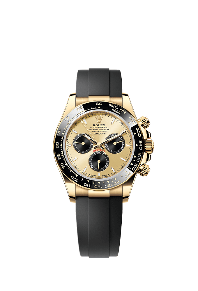 Golden Diamond-Set dial, Oysterflex bracelet