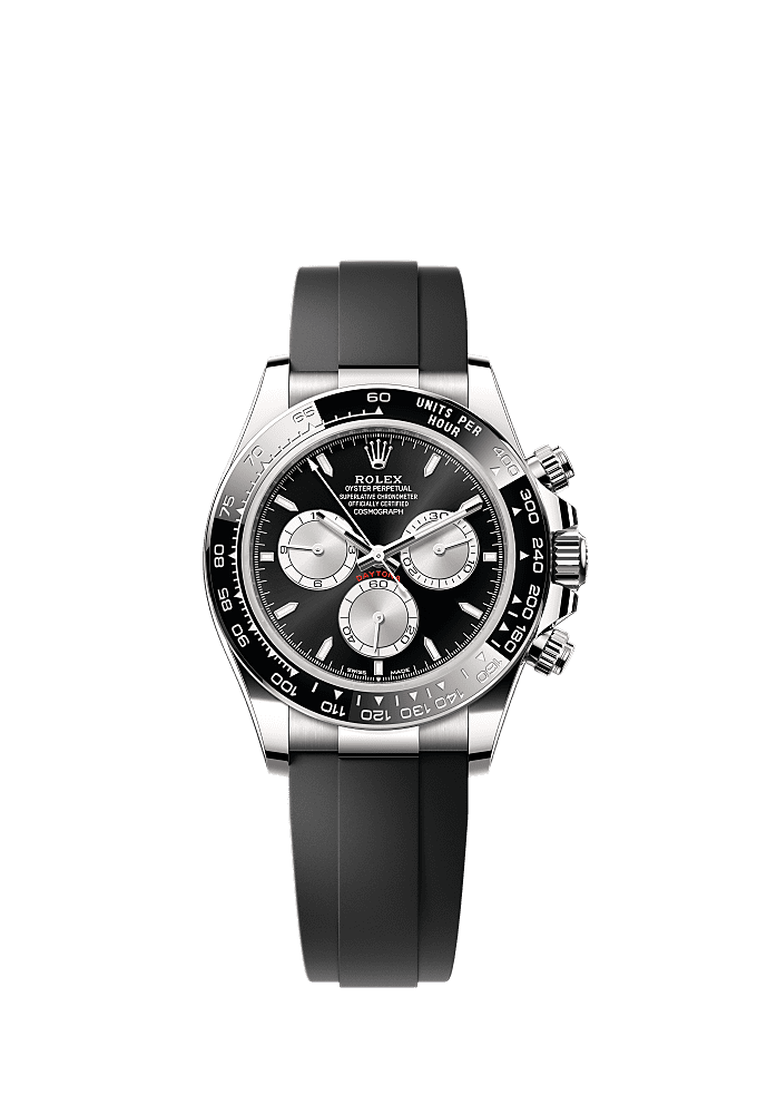 Bright Black dial, Oysterflex bracelet