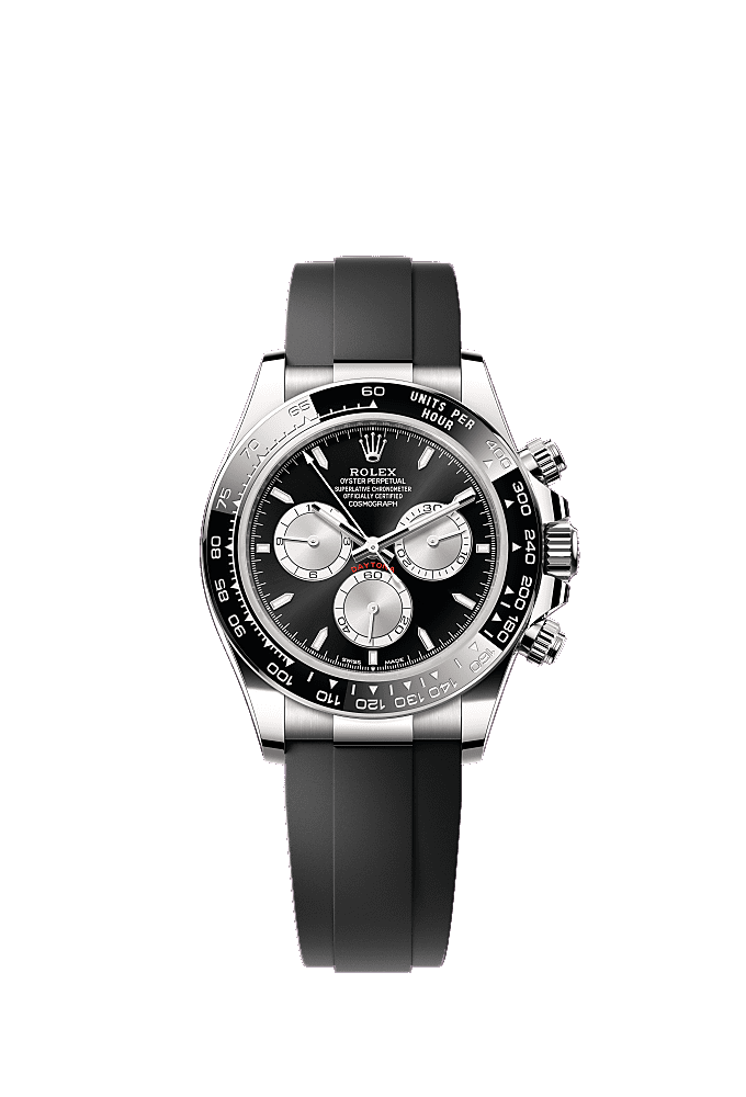 Bright Black dial, Oysterflex bracelet