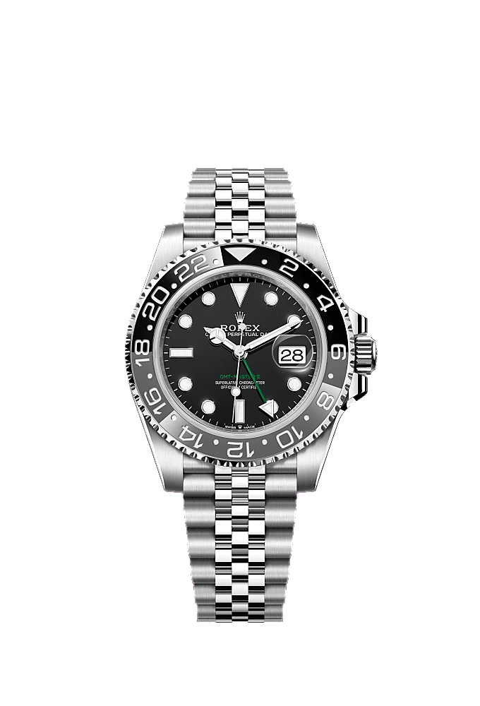 Bright Black dial, Oyster bracelet