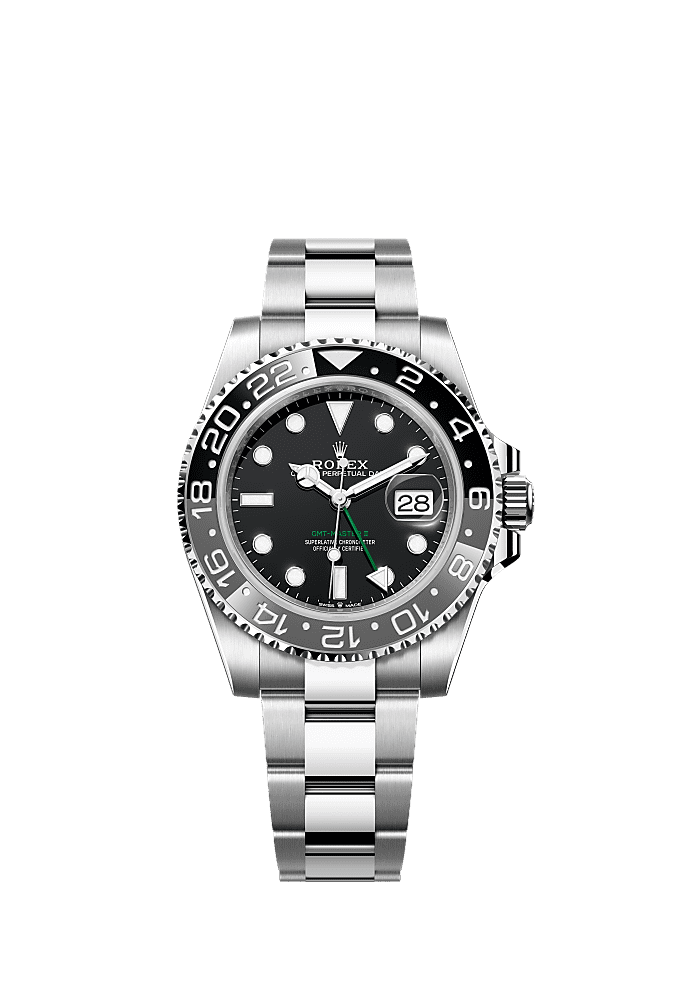 Bright Black dial, Jubilee bracelet