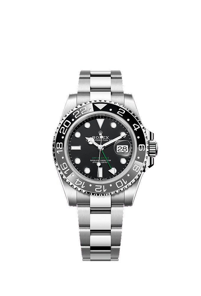 Bright Black dial, Jubilee bracelet