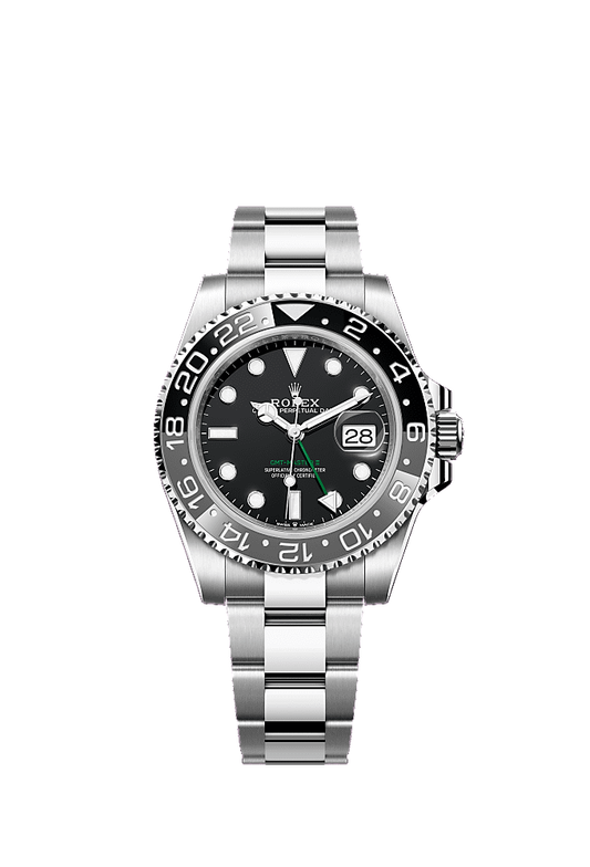 Bright Black dial, Jubilee bracelet