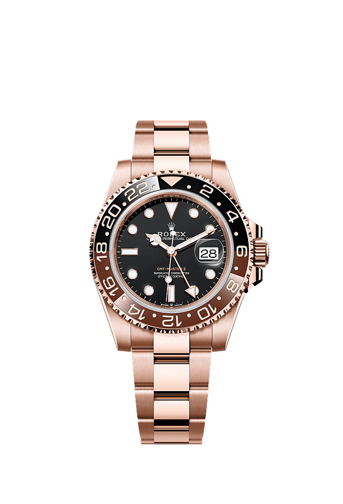 Rolex GMT-Master II 126715CHNR - 40mm 18ct Everose Gold (Root Beer)