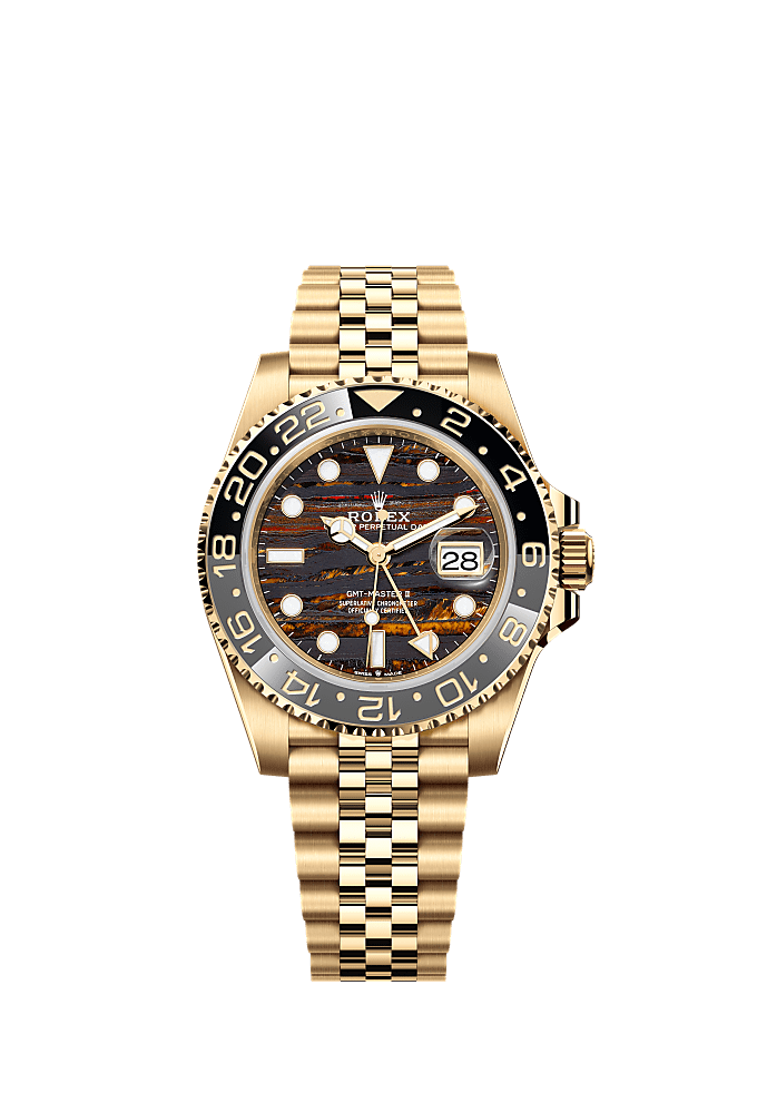 Bright Black dial, Jubilee bracelet