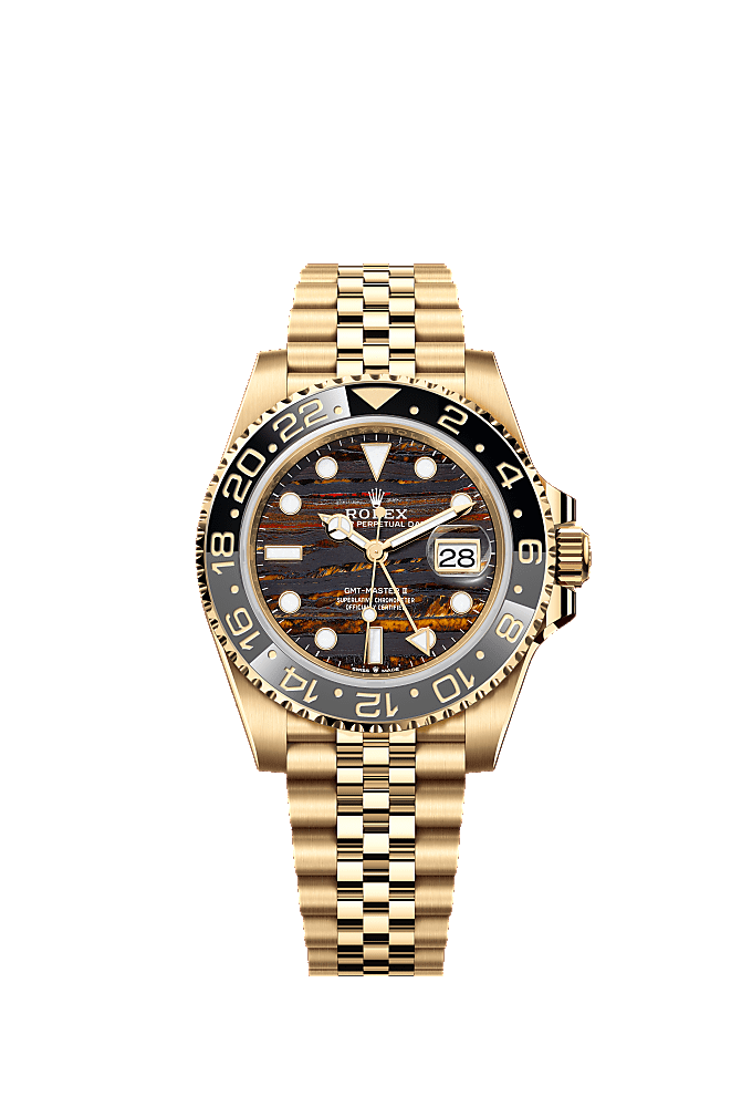 Bright Black dial, Jubilee bracelet