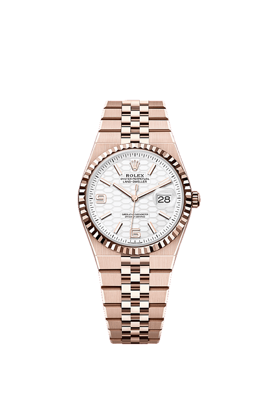 Rolex Land-Dweller 36 127235 - 36mm 18ct Everose Gold