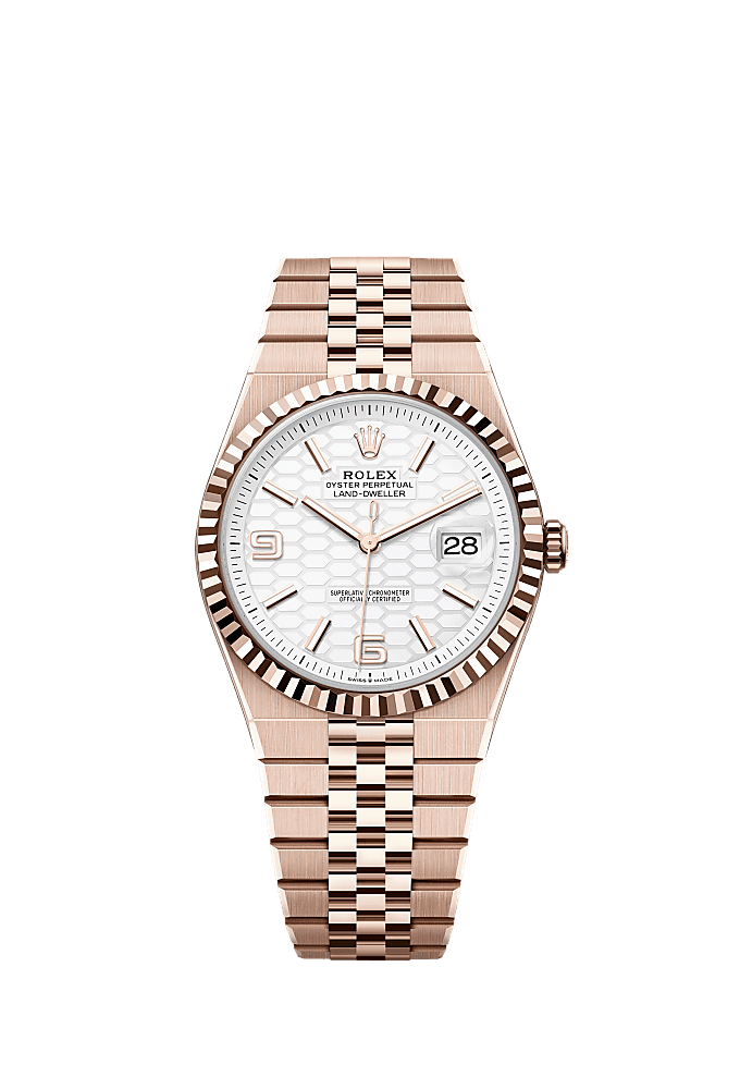 Rolex Land-Dweller 40 127335 - 40mm 18ct Everose Gold