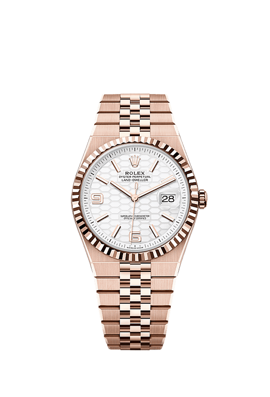 Rolex Land-Dweller 40 127335 - 40mm 18ct Everose Gold