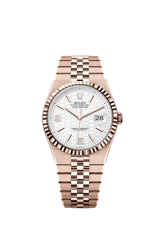 Rolex Land-Dweller 40 127335 - 40mm 18ct Everose Gold