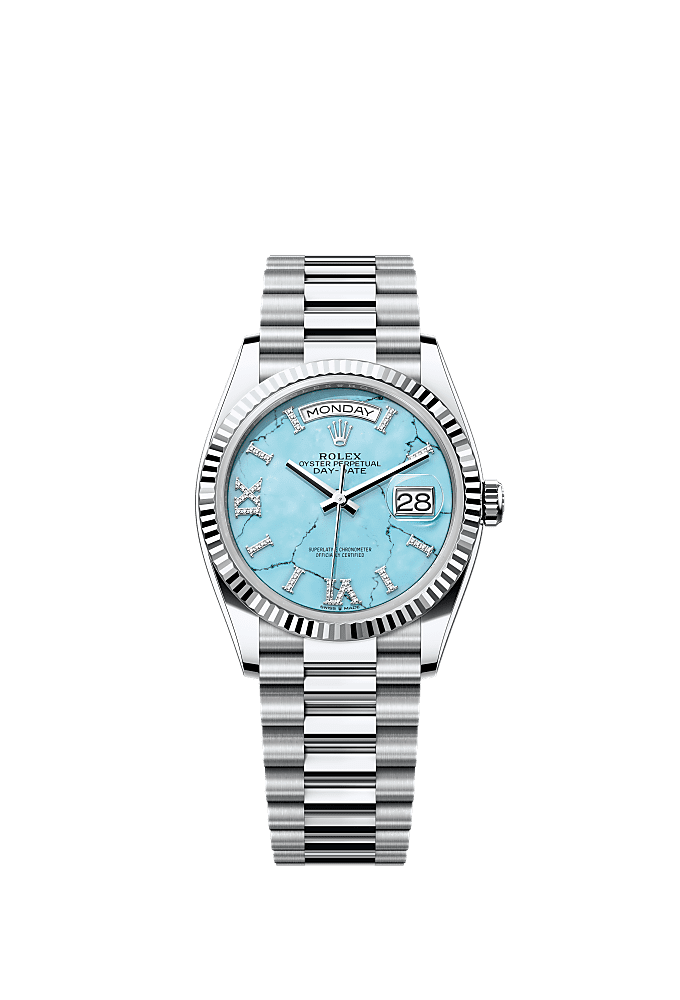 Rolex Day-Date 36 128236 - 36mm 950 Platinum