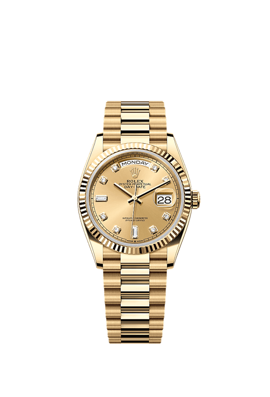 Rolex Day-Date 36 128238 - 36mm 18ct Yellow Gold
