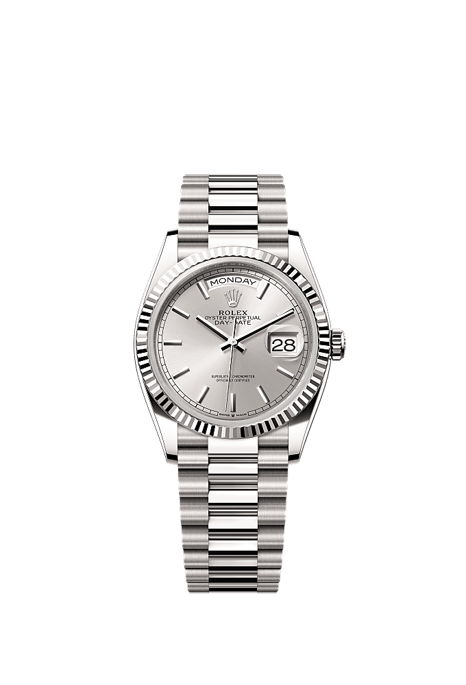 Rolex Day-Date 36 128239 - 36mm 18ct White Gold