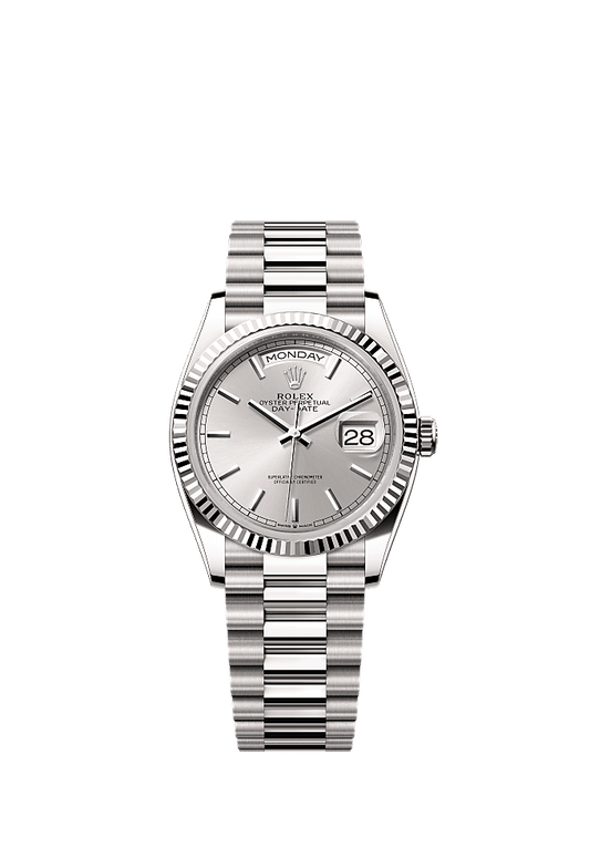 Rolex Day-Date 36 128239 - 36mm 18ct White Gold
