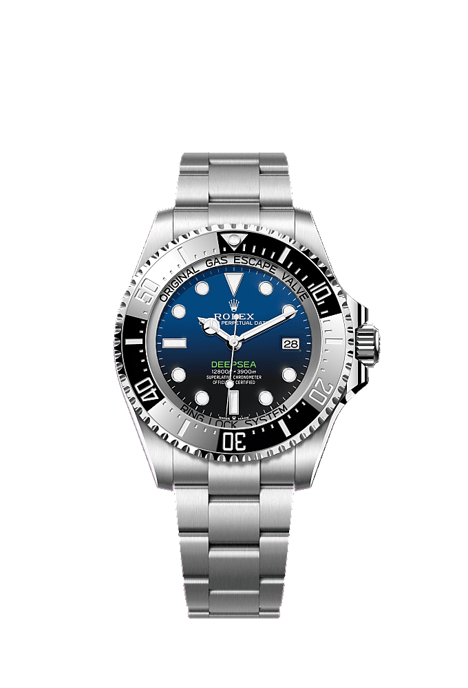 D-Blue dial, Oyster bracelet