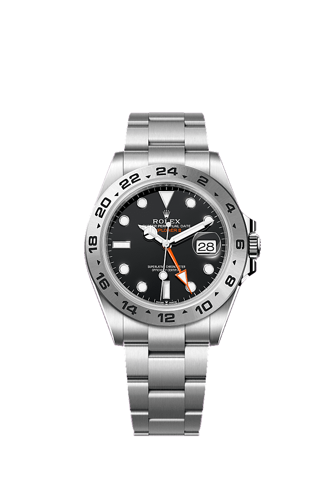 Bright Black dial, Oyster bracelet