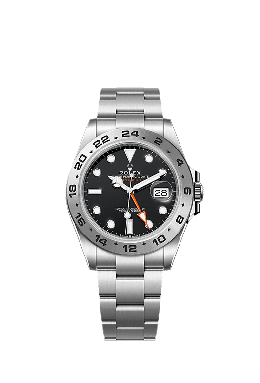 Bright Black dial, Oyster bracelet