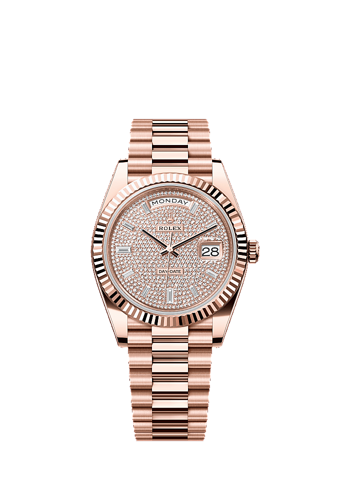 Sundust dial, President bracelet
