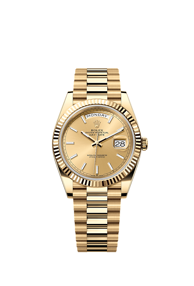 Rolex Day-Date 40 228238 - 40mm 18ct Yellow Gold