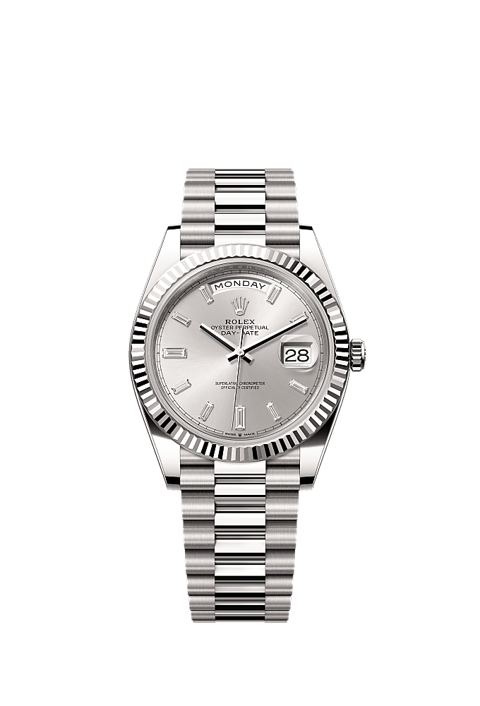 Rolex Day-Date 40 228239 - 40mm 18ct White Gold