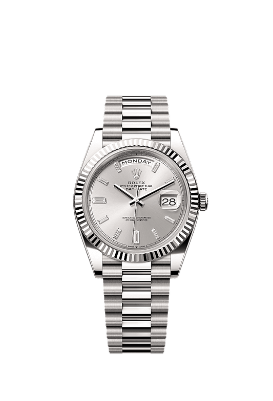 Rolex Day-Date 40 228239 - 40mm 18ct White Gold