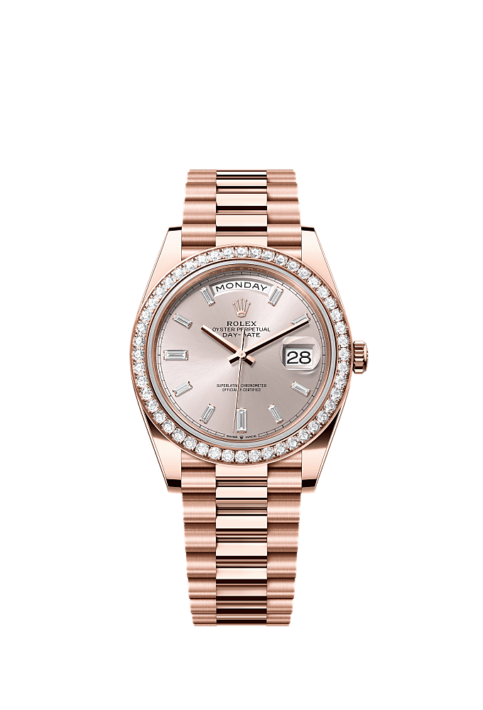 Rolex Day-Date 40 228345RBR - 40mm 18ct Everose Gold