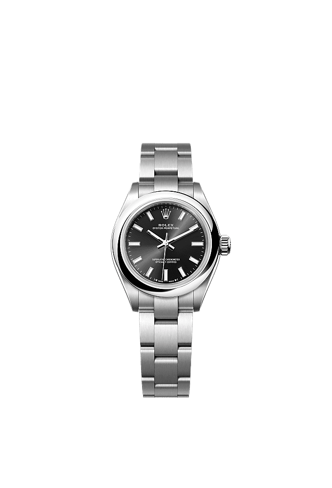 Bright Black dial, Oyster bracelet
