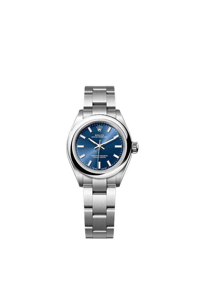 Bright Blue dial, Oyster bracelet