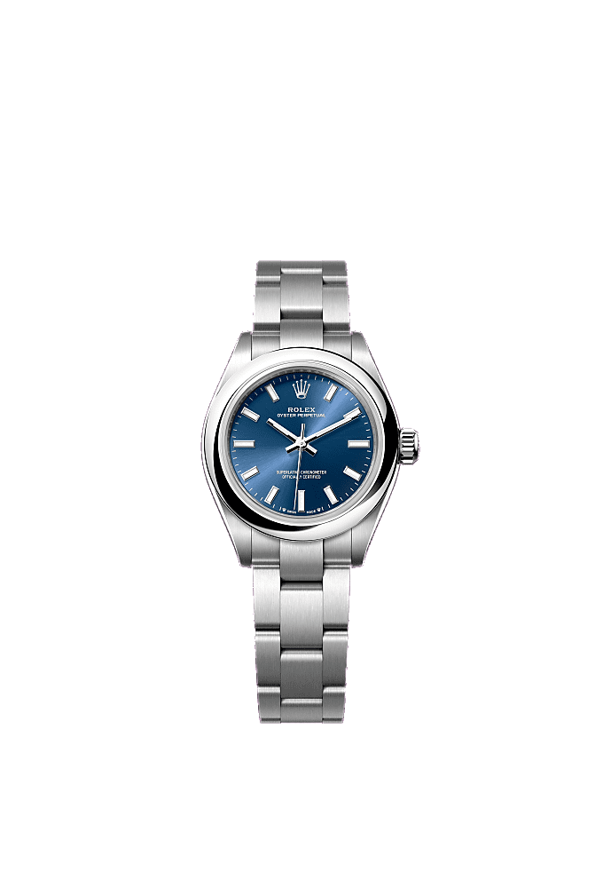 Bright Blue dial, Oyster bracelet
