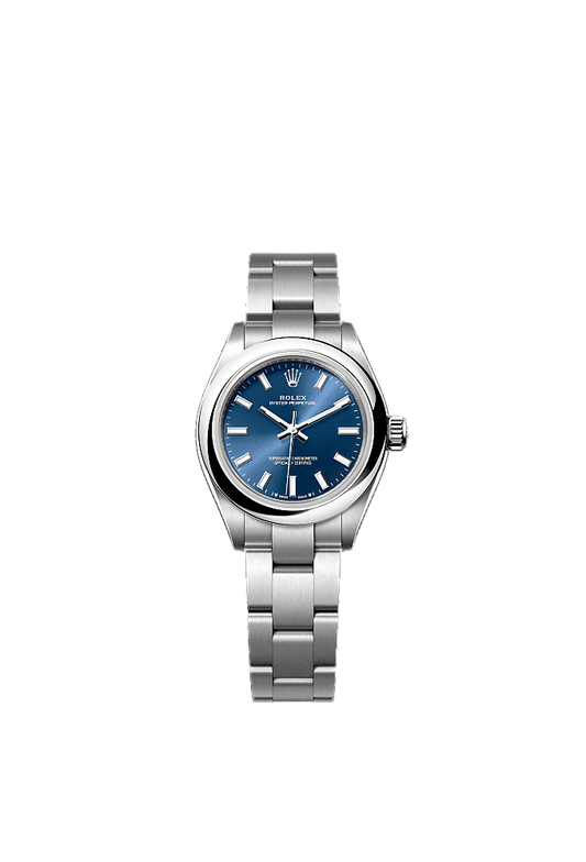 Bright Blue dial, Oyster bracelet