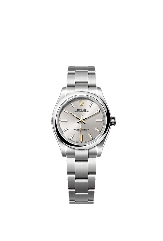 Silver dial, Oyster bracelet
