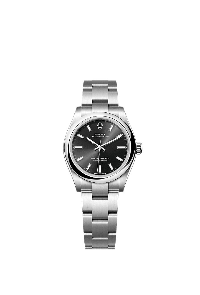 Bright Black dial, Oyster bracelet
