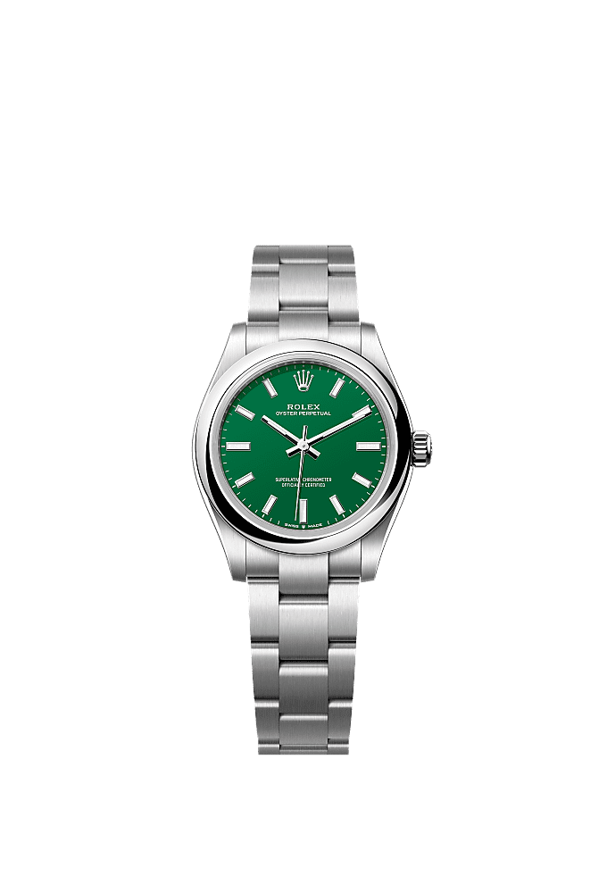 Turquoise Blue dial, Oyster bracelet