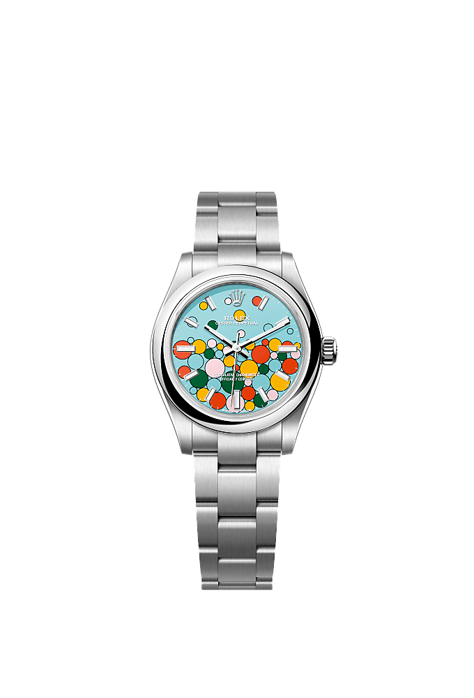Green dial, Oyster bracelet