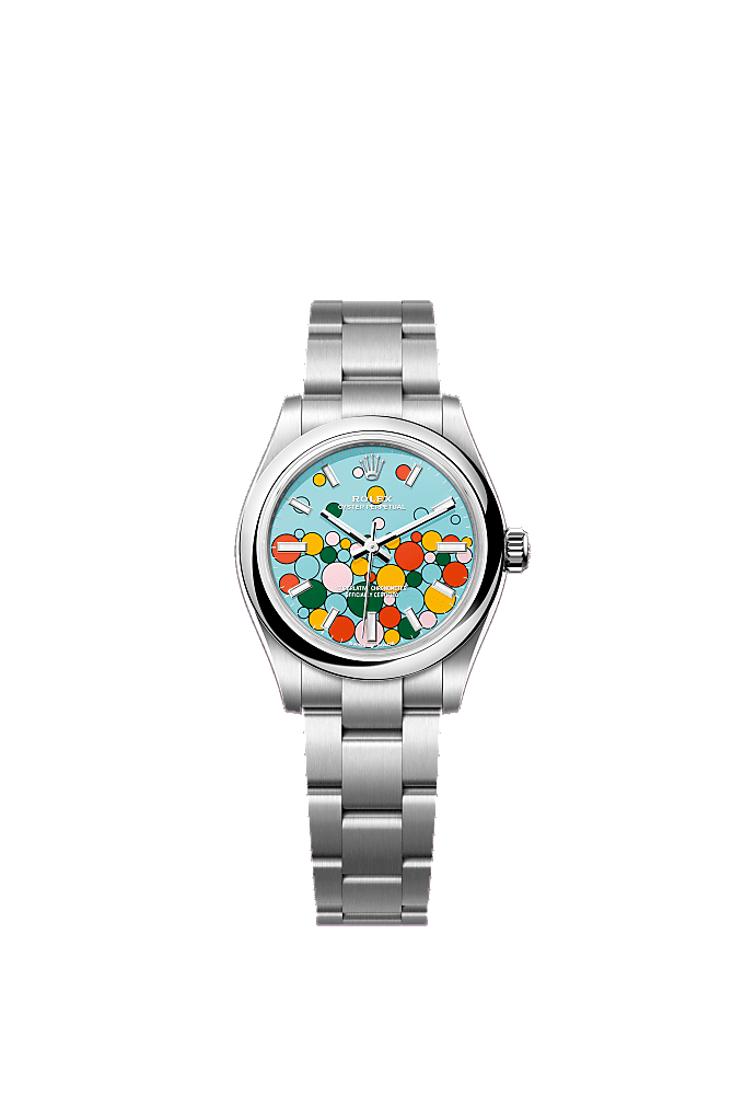 Green dial, Oyster bracelet