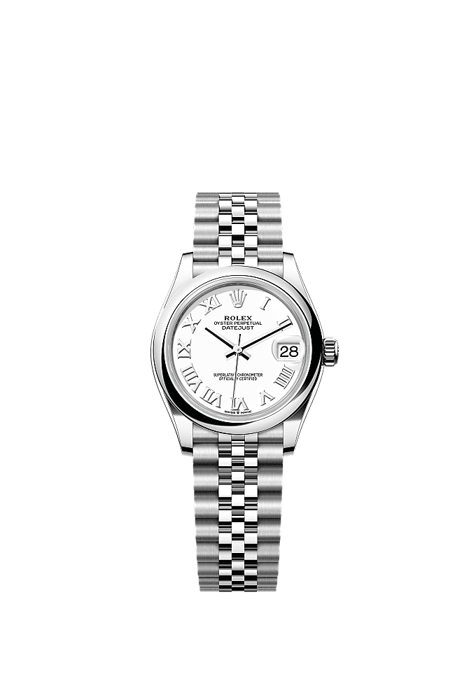 White dial, Jubilee bracelet