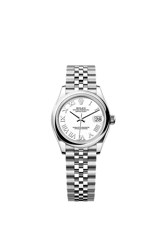White dial, Jubilee bracelet