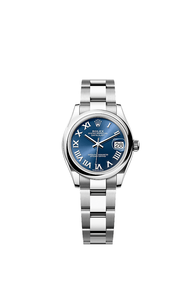 Bright Blue dial, Oyster bracelet