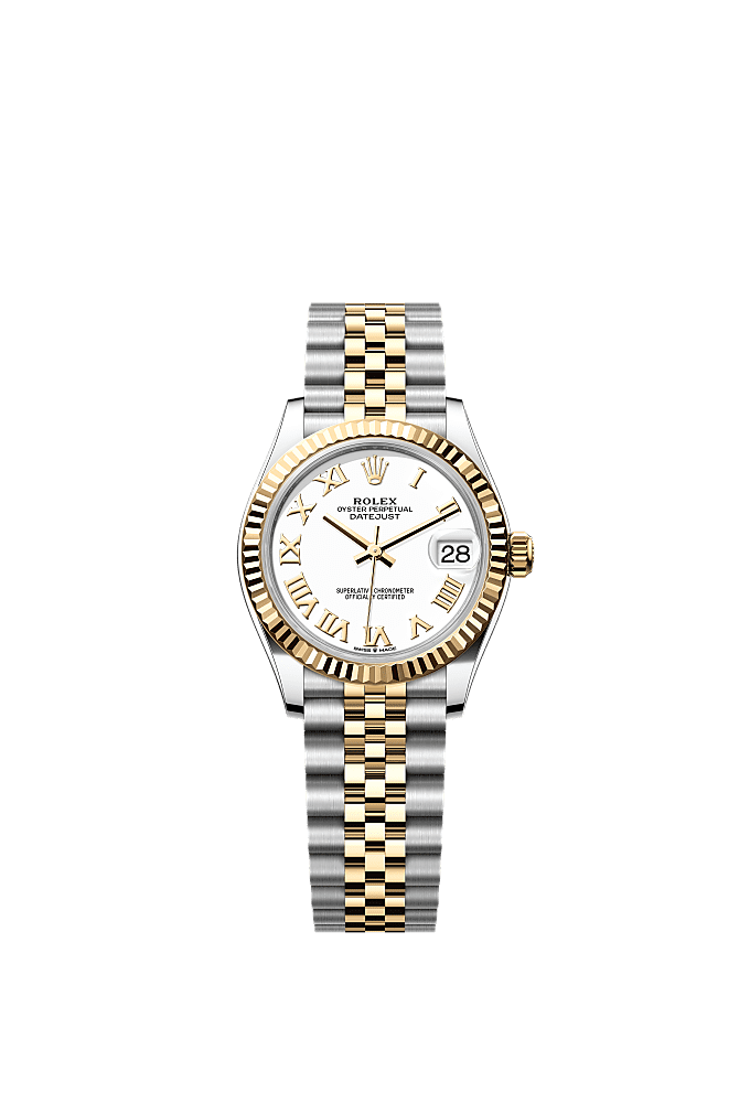 White dial, Jubilee bracelet