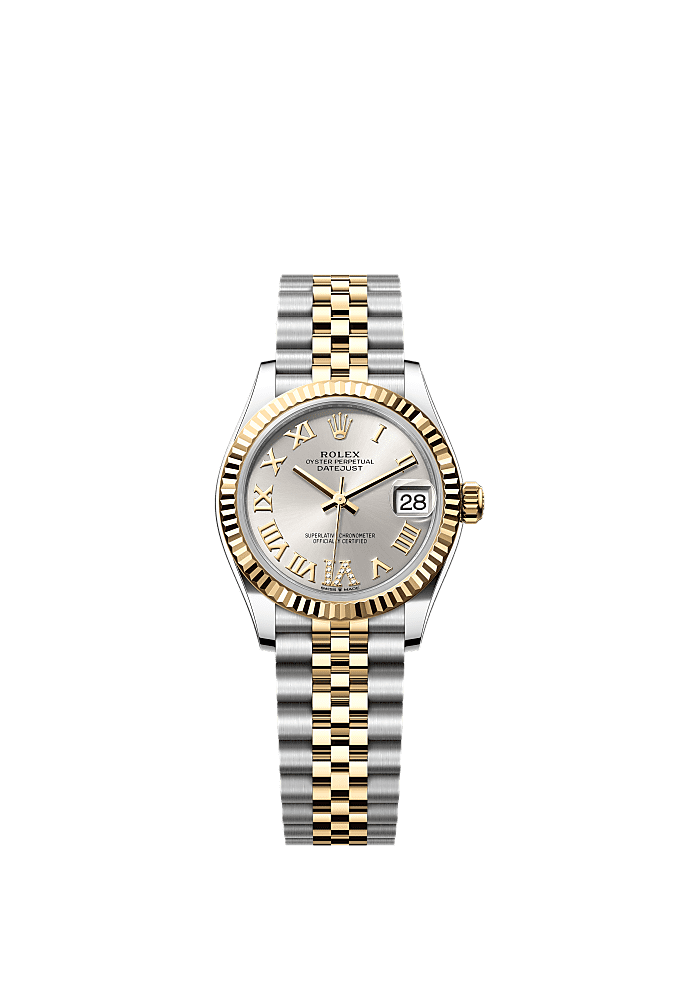 Silver dial, Jubilee bracelet