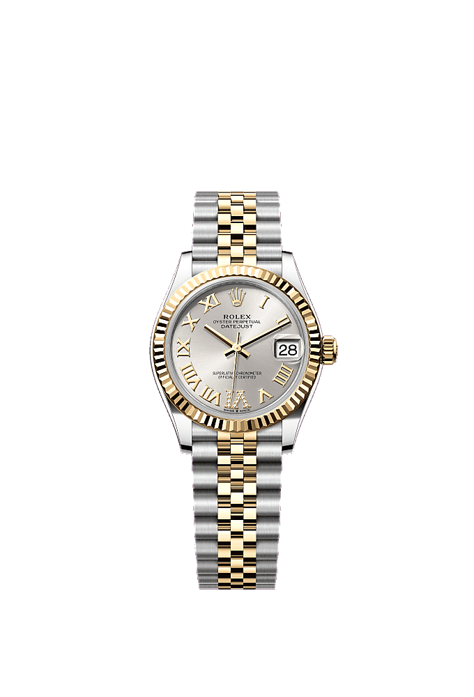 Silver dial, Jubilee bracelet