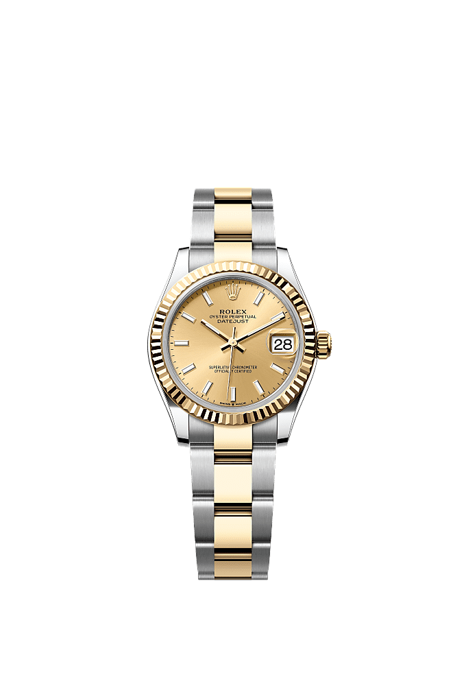 Champagne dial, Oyster bracelet