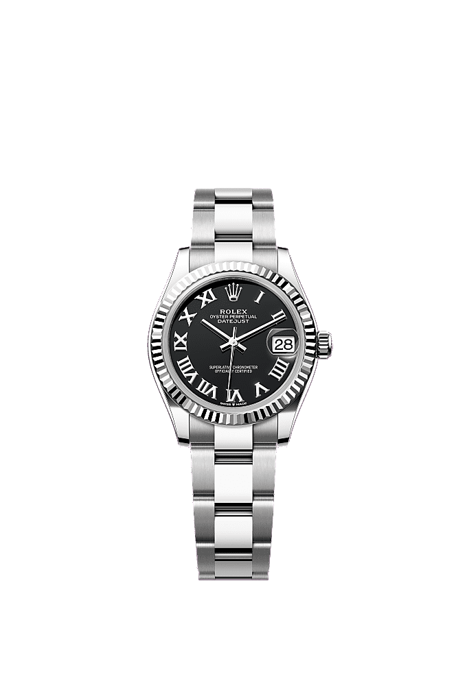 White Mother-of-Pearl Diamond-Set dial, Oyster bracelet