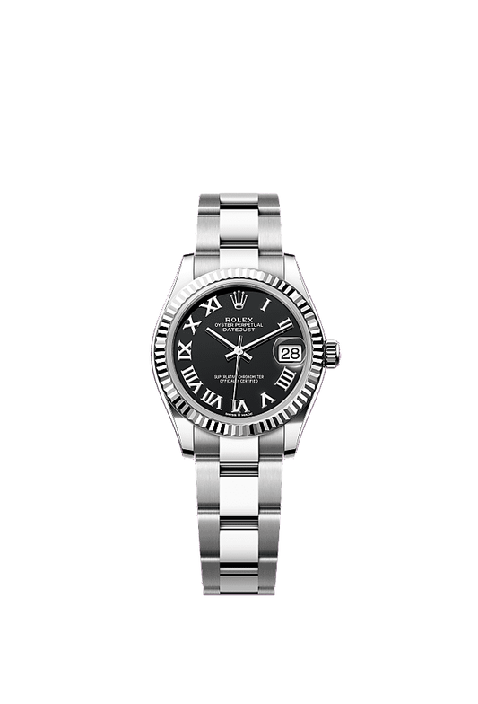 White Mother-of-Pearl Diamond-Set dial, Oyster bracelet